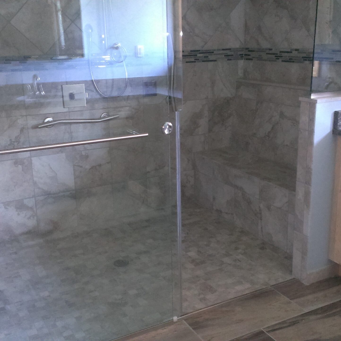 Custom Zero-Clearance Shower What is Aging-in-Place remodeling?